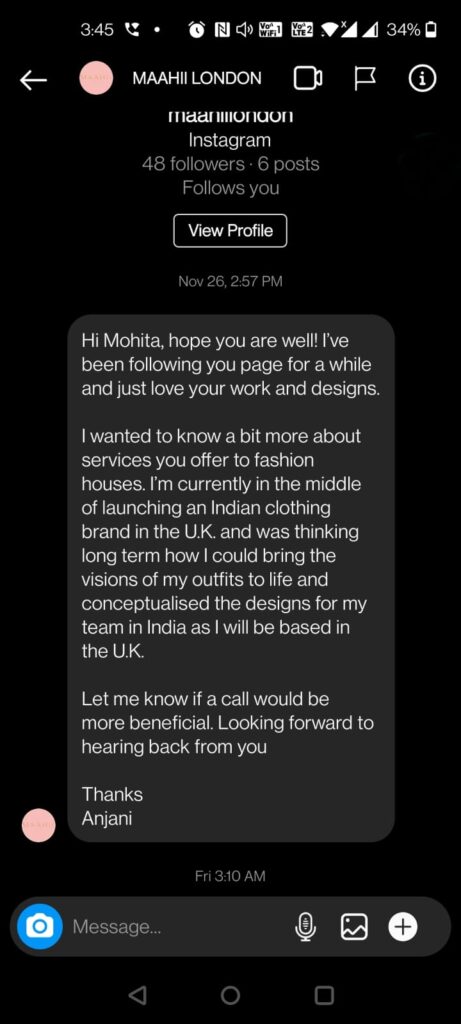 Mohita Purswani students